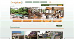 Desktop Screenshot of granjeiros.com.br
